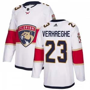 Carter Verhaeghe Florida Panthers Adidas Youth Authentic Away Jersey (White)