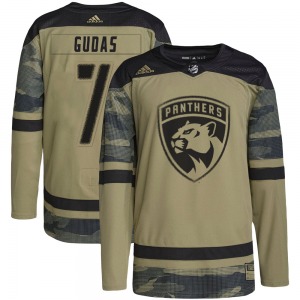 Radko Gudas Florida Panthers Adidas Youth Authentic Military Appreciation Practice Jersey (Camo)