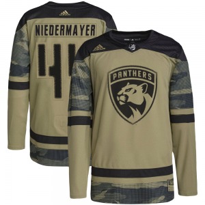 Rob Niedermayer Florida Panthers Adidas Youth Authentic Military Appreciation Practice Jersey (Camo)