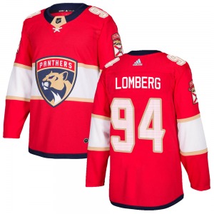 Ryan Lomberg Florida Panthers Adidas Youth Authentic Home Jersey (Red)