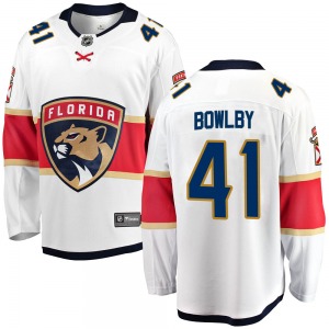 Henry Bowlby Florida Panthers Fanatics Branded Youth Breakaway Away Jersey (White)