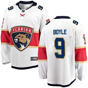 Brian Boyle Florida Panthers Fanatics Branded Youth Breakaway Away Jersey (White)