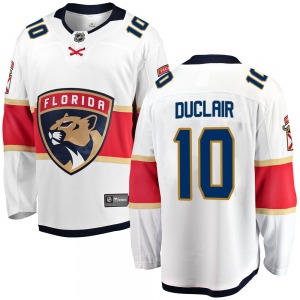 Anthony Duclair Florida Panthers Fanatics Branded Youth Breakaway Away Jersey (White)