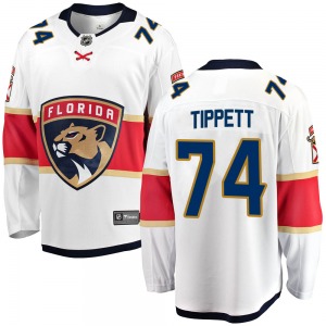 Owen Tippett Florida Panthers Fanatics Branded Youth Breakaway ized Away Jersey (White)