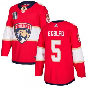 Aaron Ekblad Florida Panthers Adidas Youth Authentic Home 2023 Stanley Cup Final Jersey (Red)