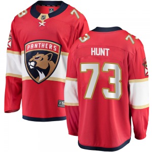 Dryden Hunt Florida Panthers Fanatics Branded Youth Breakaway ized Home Jersey (Red)