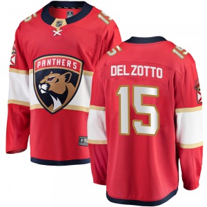 Michael Del Zotto Florida Panthers Fanatics Branded Youth Breakaway Home Jersey (Red)