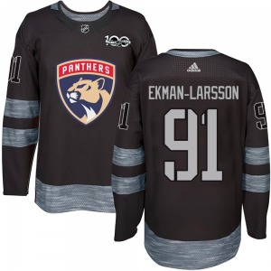 Oliver Ekman-Larsson Florida Panthers Authentic 1917-2017 100th Anniversary Jersey (Black)