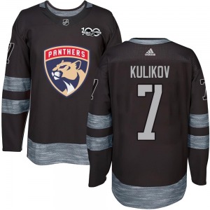 Dmitry Kulikov Florida Panthers Authentic 1917-2017 100th Anniversary Jersey (Black)