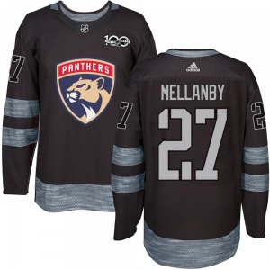Scott Mellanby Florida Panthers Authentic 1917-2017 100th Anniversary Jersey (Black)