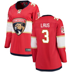 Paul Laus Florida Panthers Fanatics Branded Women's Breakaway Home Jersey (Red)