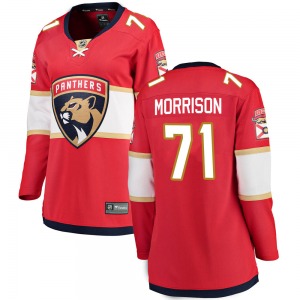 Brad Morrison Florida Panthers Fanatics Branded Women's Breakaway Home Jersey (Red)