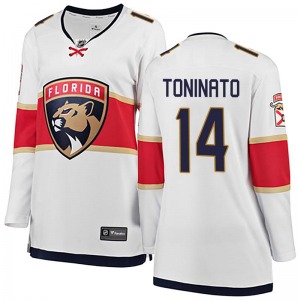Dominic Toninato Florida Panthers Fanatics Branded Women's Breakaway Away Jersey (White)