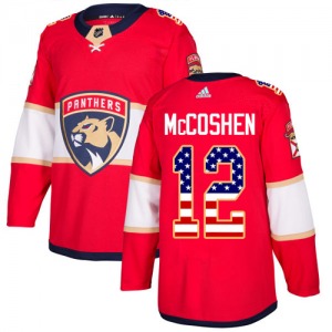 Ian McCoshen Florida Panthers Adidas Youth Authentic USA Flag Fashion Jersey (Red)